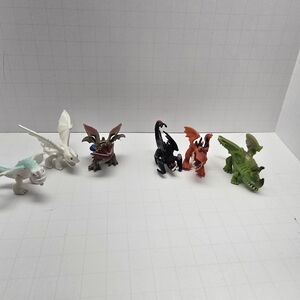Lot Of How To Train Your Dragon Mini Figures
